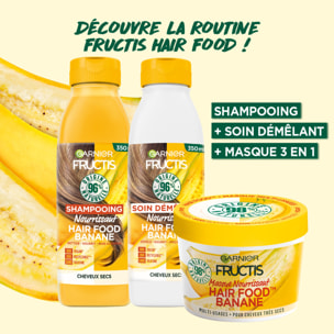 Lot de 6 - Garnier Fructis Démêlant Hair Food Nourrissant banane 350ml