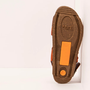 Sandalias 0999 NOBUCK DARK ORANGE/ I BREATHE color Dark orange