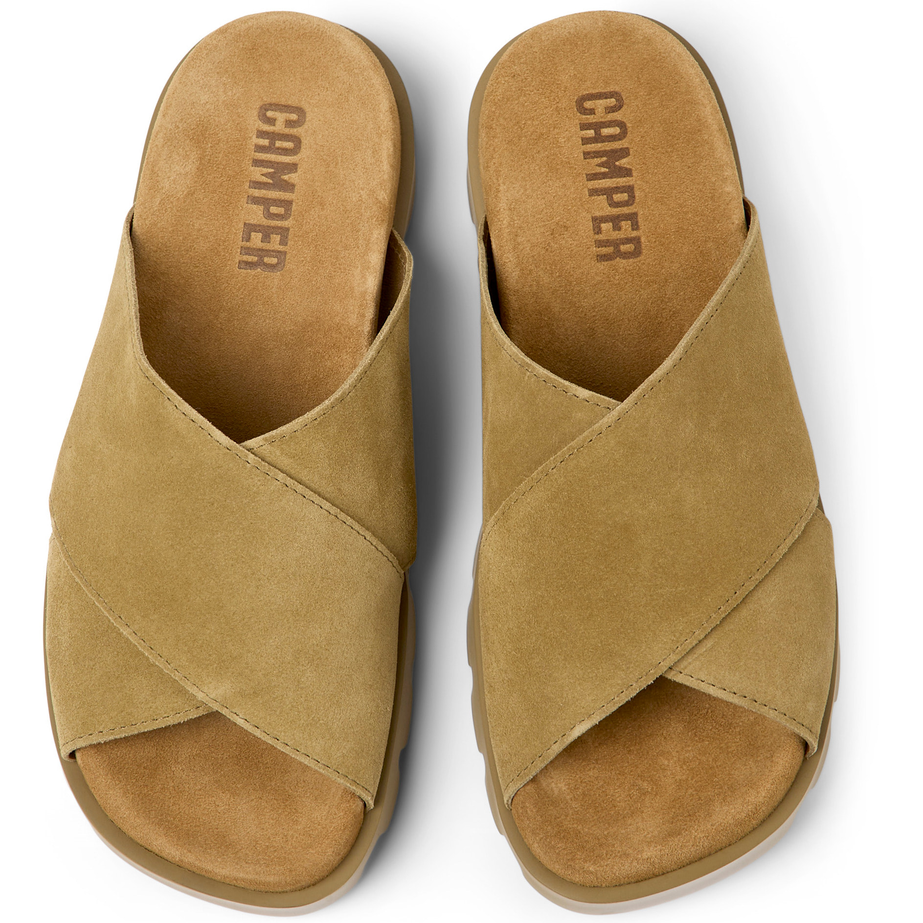 Sandalias - CAMPER Brutus - Marron - Piel de ante