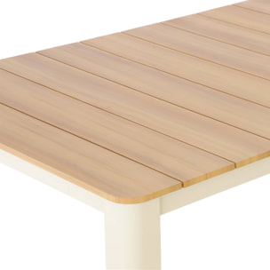 Table de jardin aluminium + 8 assises EDERA + FIRA