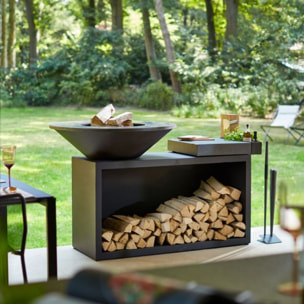 Brasero OFYR IslandBlack100 Ceramic DarkGrey OI3B100C