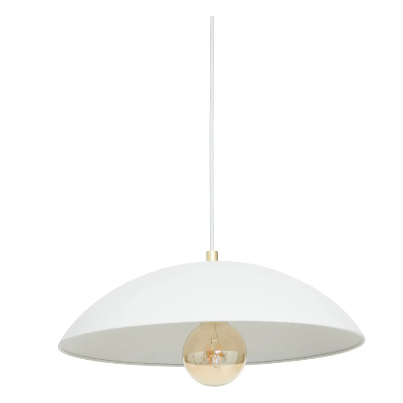 Suspension Delcia D45cm blanche