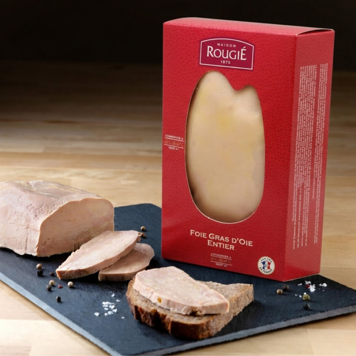 Foie gras d'oie entier coque - 350g