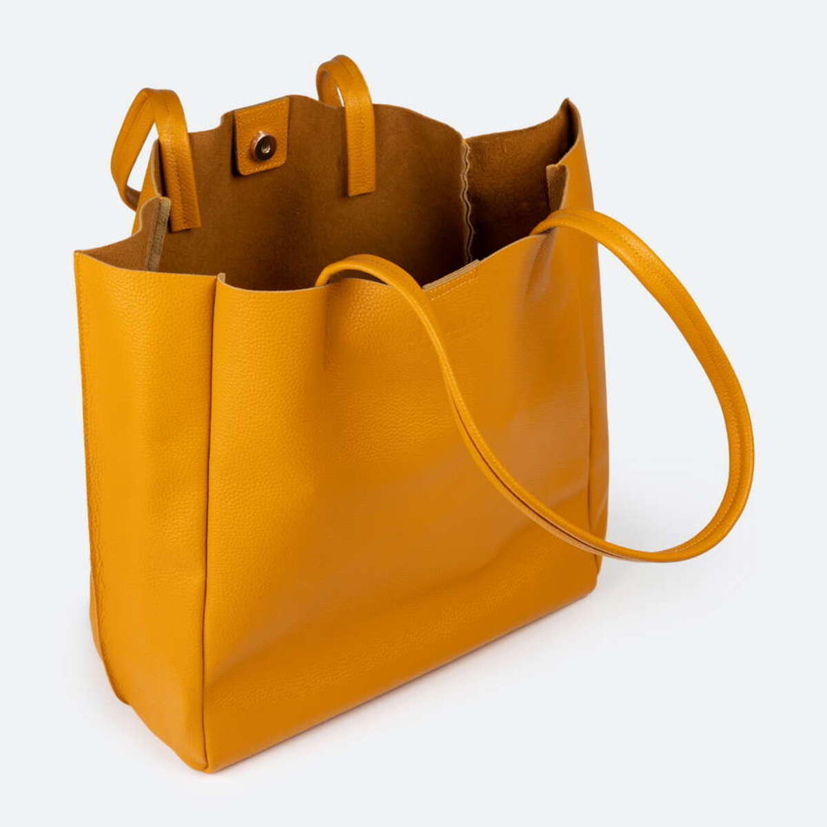 LOFT WOMAN SHOPPER MOUTARD