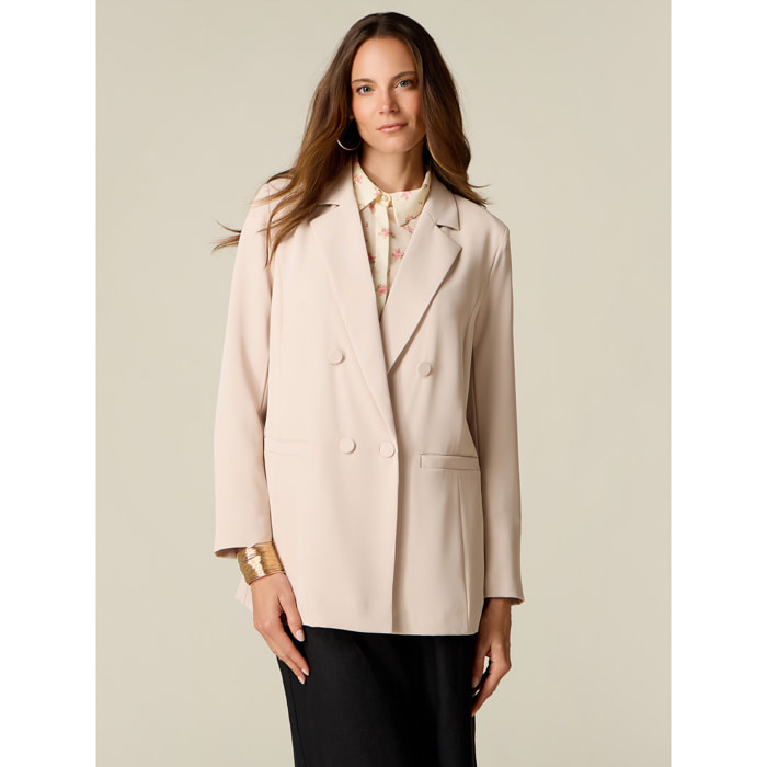 Oltre - Blazer doppiopetto - Rosa