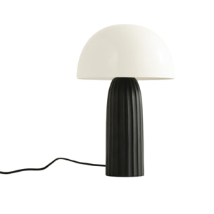 Lampe Joy en métal blanche et noire