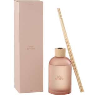 J-Line Bâtonnets parfumés Accords Essentiels - Rose Rêveuse - rose - 550ml