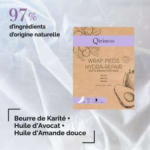 Rituel Qi Corps  - Coffret Huile Qi Revitalisante 100 ml + 2Wraps