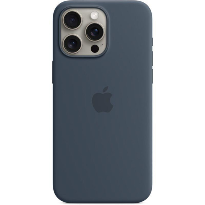 Coque APPLE iPhone 15 Pro Max MagSafe Bleu Orage