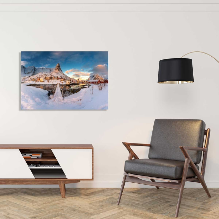 Tableau paysage Reine des Glaces Tableau alu Dibond