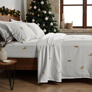 Parure de lit 100% coton Forest Cerf