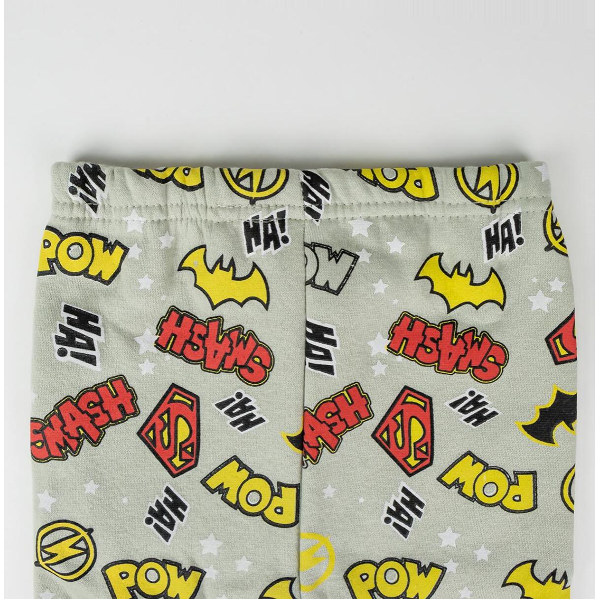 Conjunto Deportivo Justice League para Bebé - Color Gris
