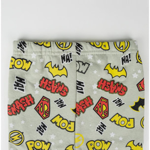 Conjunto Deportivo Justice League para Bebé - Color Gris