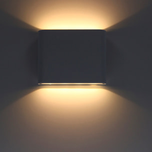 Forlight Aplique Ip54 Slim Led 3,9W 3000K Blanco 268Lm