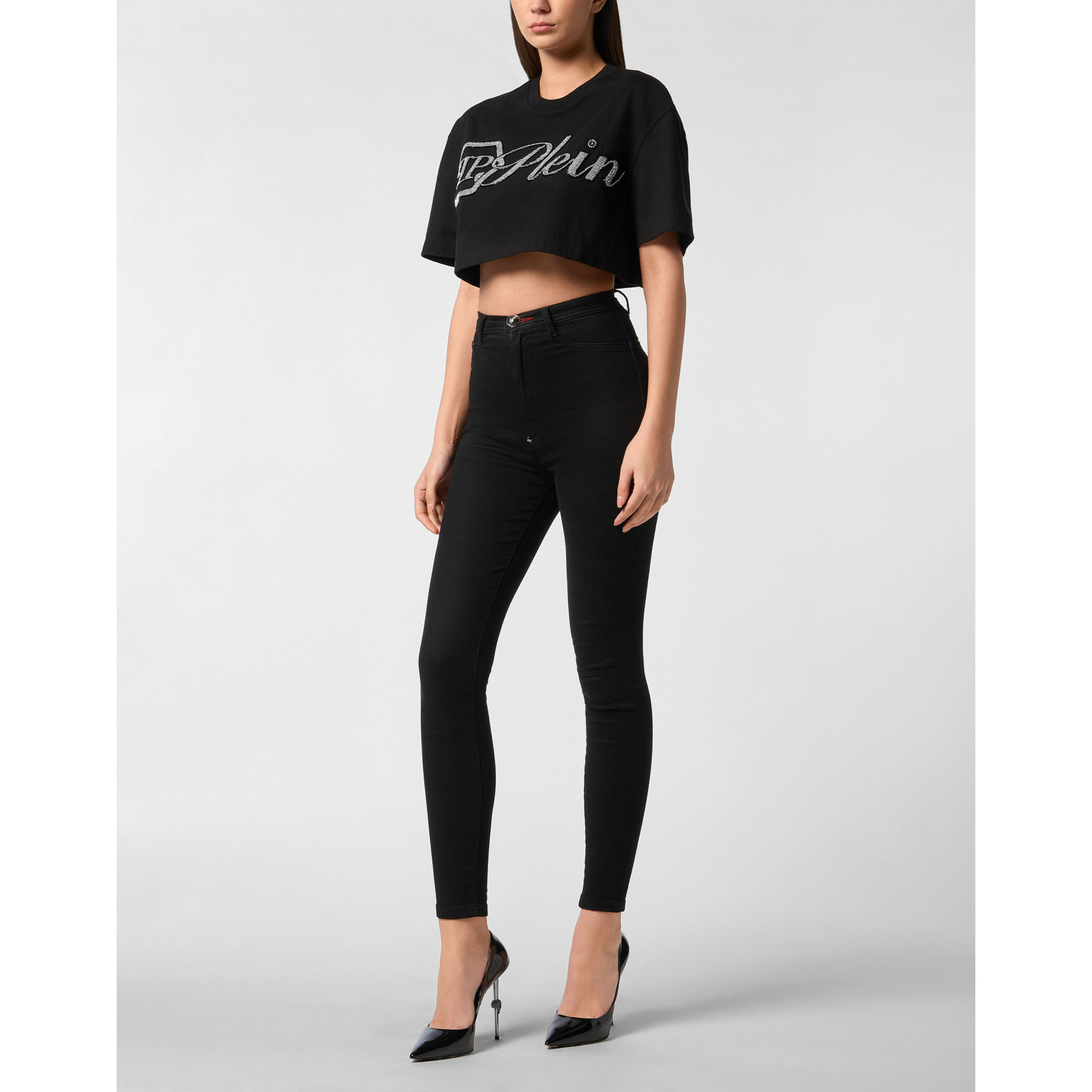 PHILIPP PLEIN Camiseta Cuello Redondo SIGNATURE