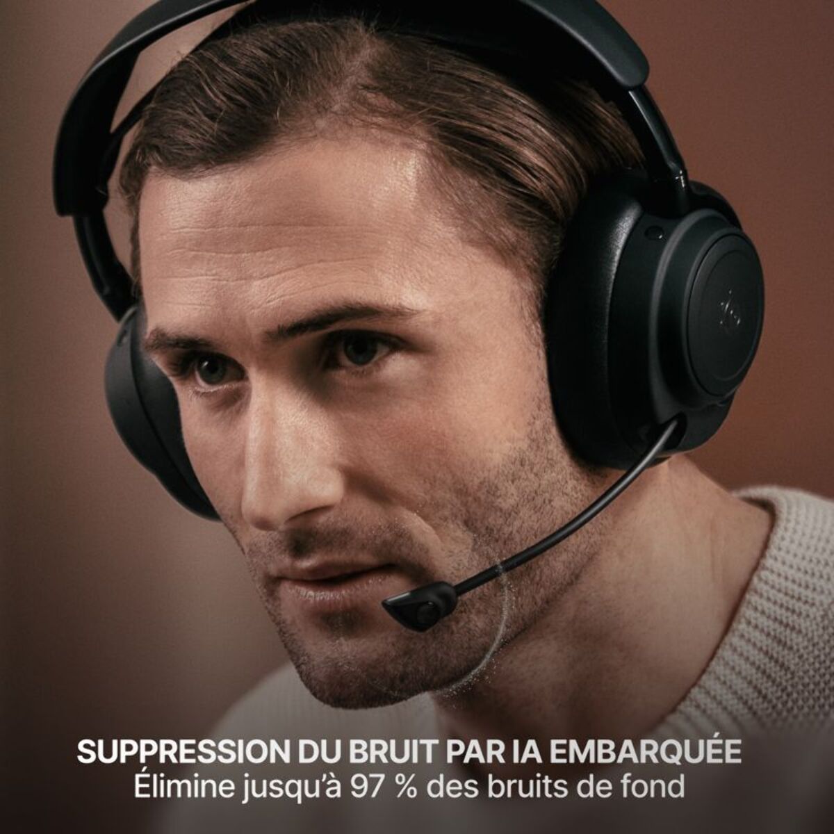 Casque gamer STEELSERIES Arctis Nova Elite Gold Sage