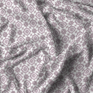 PARURE COPRIPIUMINO PRINTED COLORS, 100% Cotone, Made in Italy - FLOYD ROSA