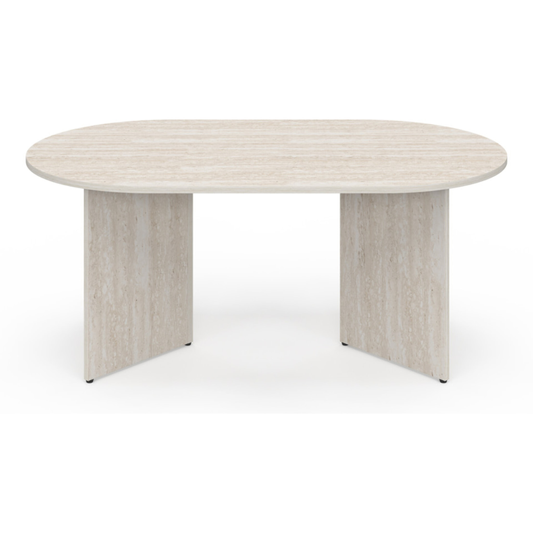 Table basse Gabin effet travertin