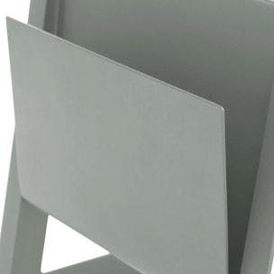 Table d''appoint de jardin carrée "Allure" vert laurier 55x45x55cm