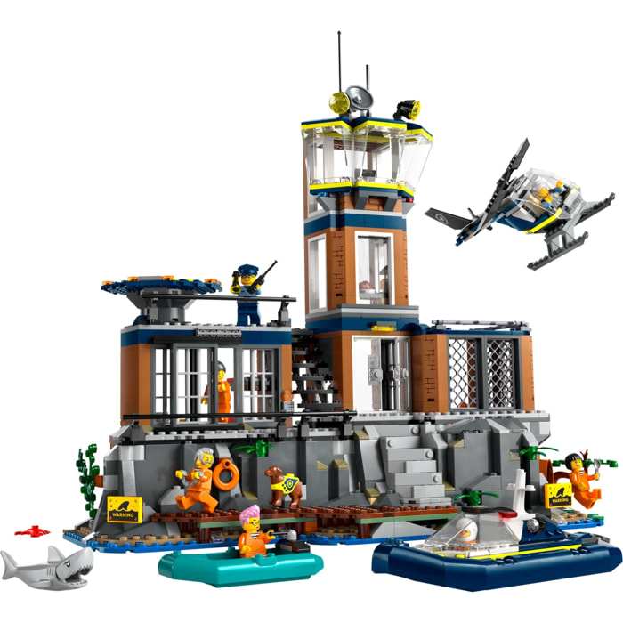 LEGO CITY 60419 - PRIGIONE SULL'ISOLA DELLA POLIZIA