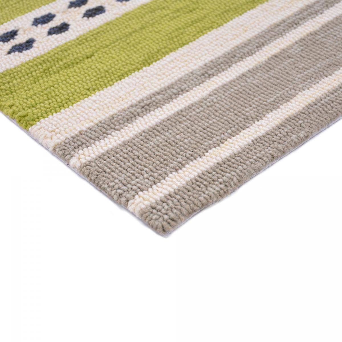 Tapis extérieur tissé kilim rectangle NUITORD