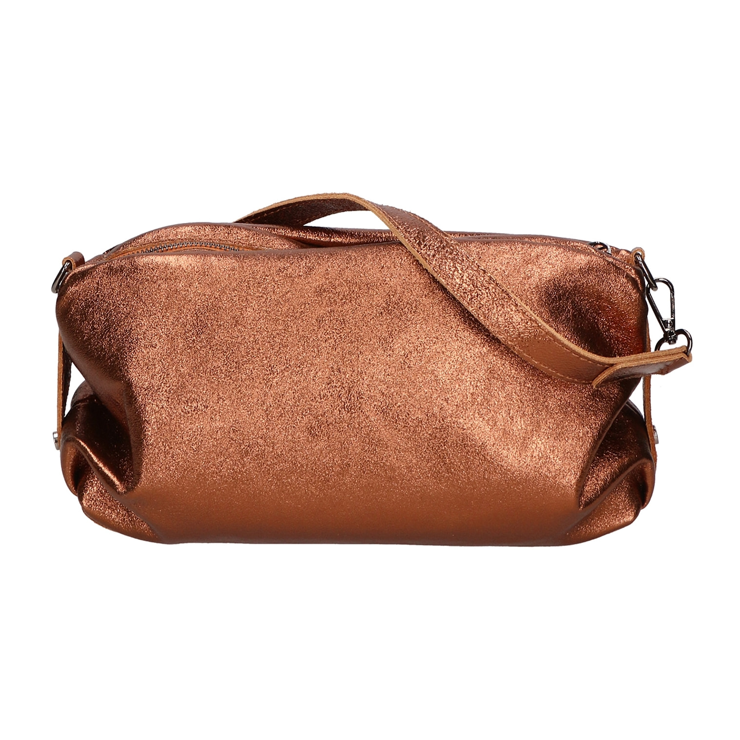 Borsa a Tracolla da Donna Vanessa in Vera Pelle Made in Italy 15x30x13 cm