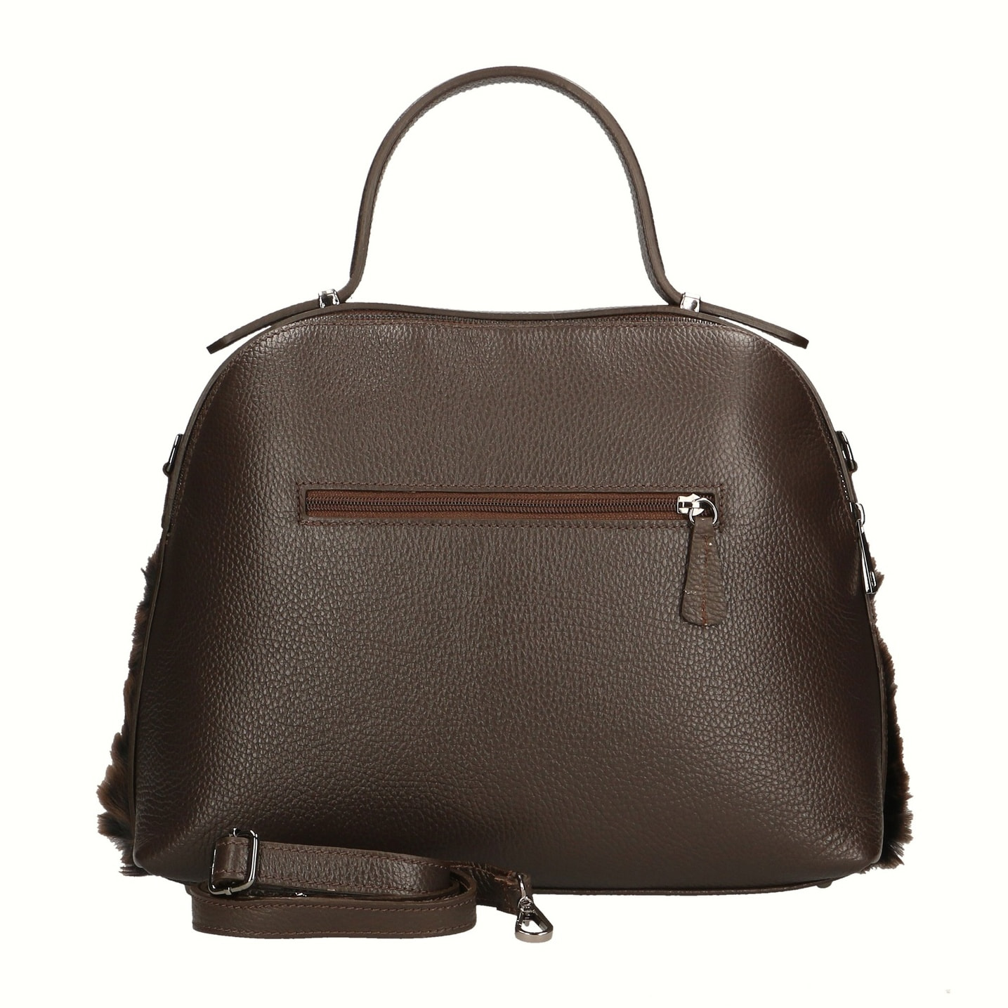 Borsa a mano da donna - Modello Aponia - Vera pelle - 33.0 x 28.0 x 12.0 cm