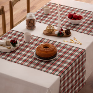 Camino de mesa NAIBI BLANCO