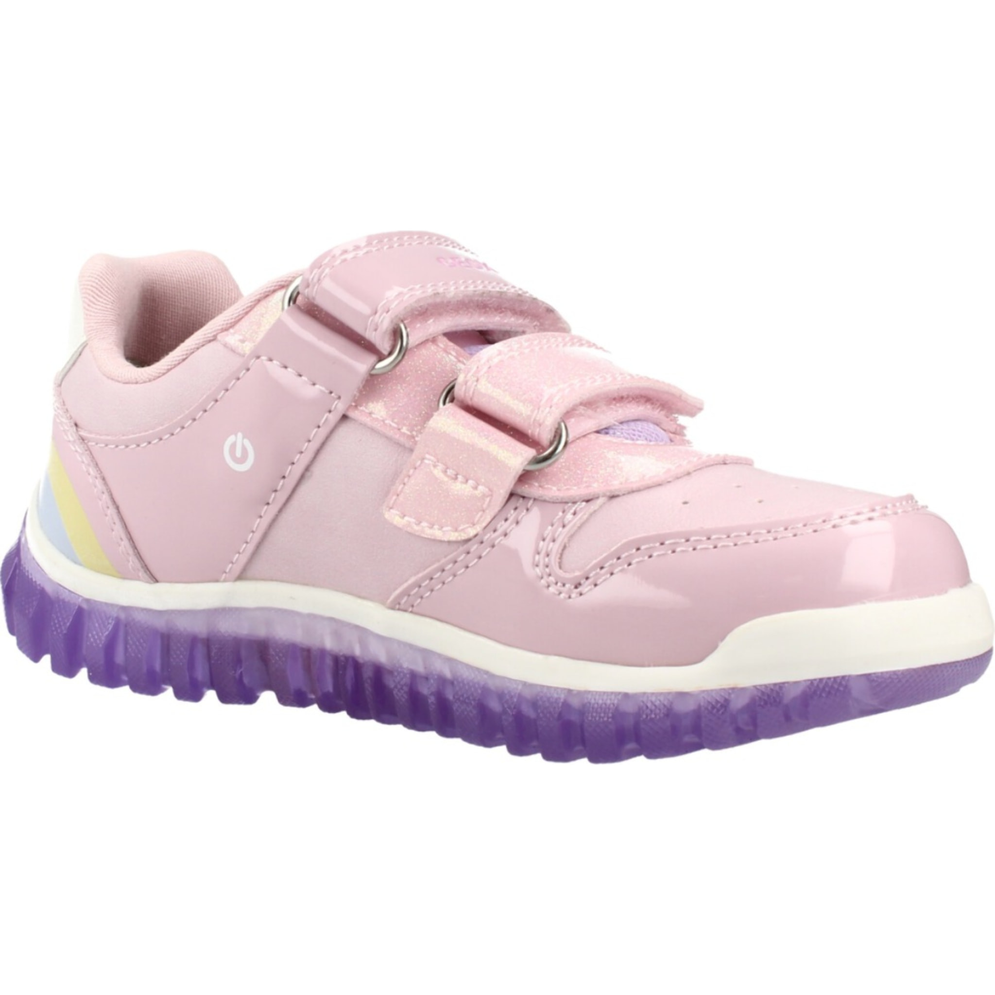 Zapatillas Niña de la marca GEOX  modelo B6661B 05402 B LIGHTYLOO ROSA