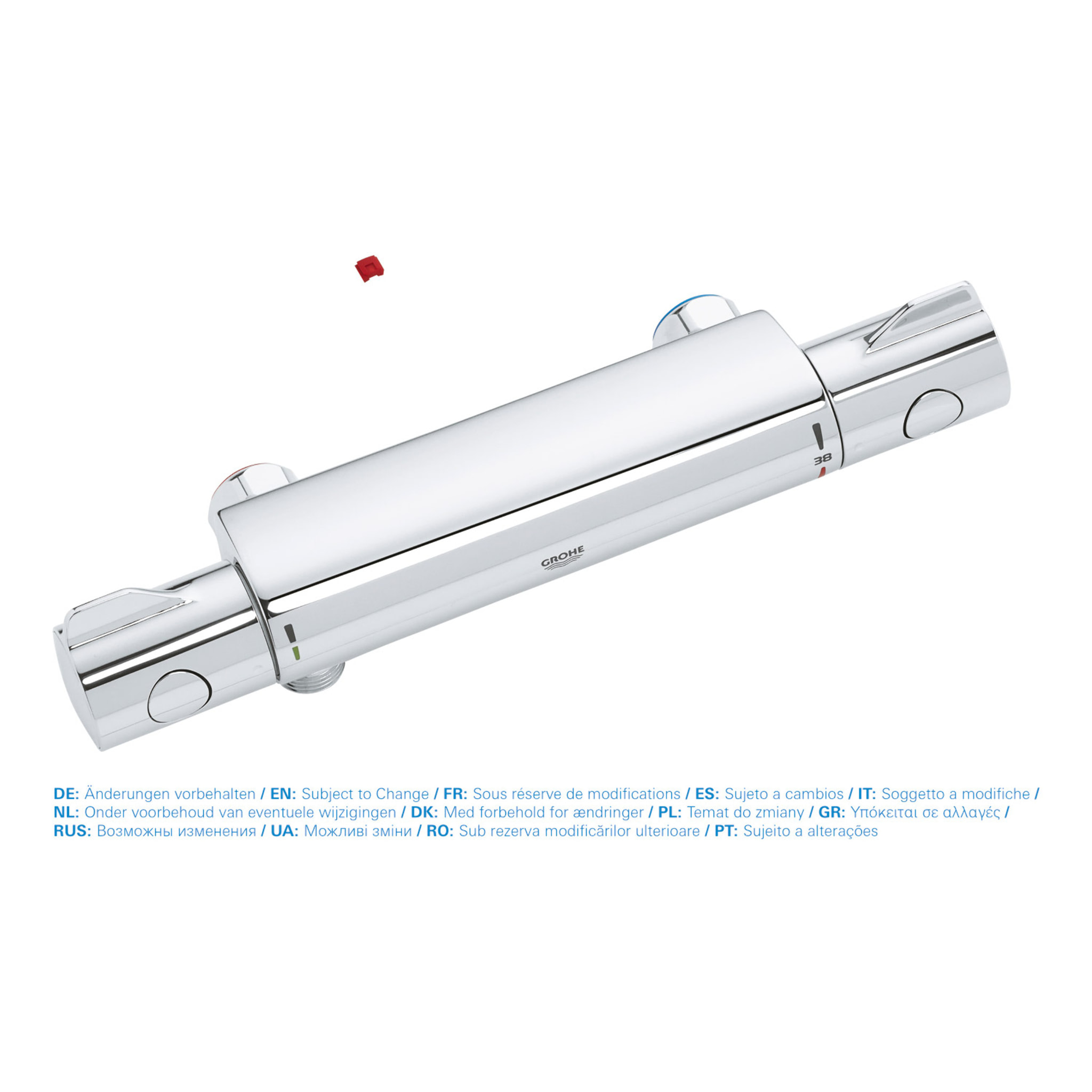 Mitigeur thermostatique Douche Grohtherm 800 Chromé