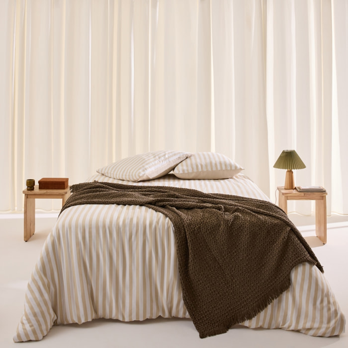 Table de chevet, table d'appoint exotique bois d'acacia (lot de 2) ASHA