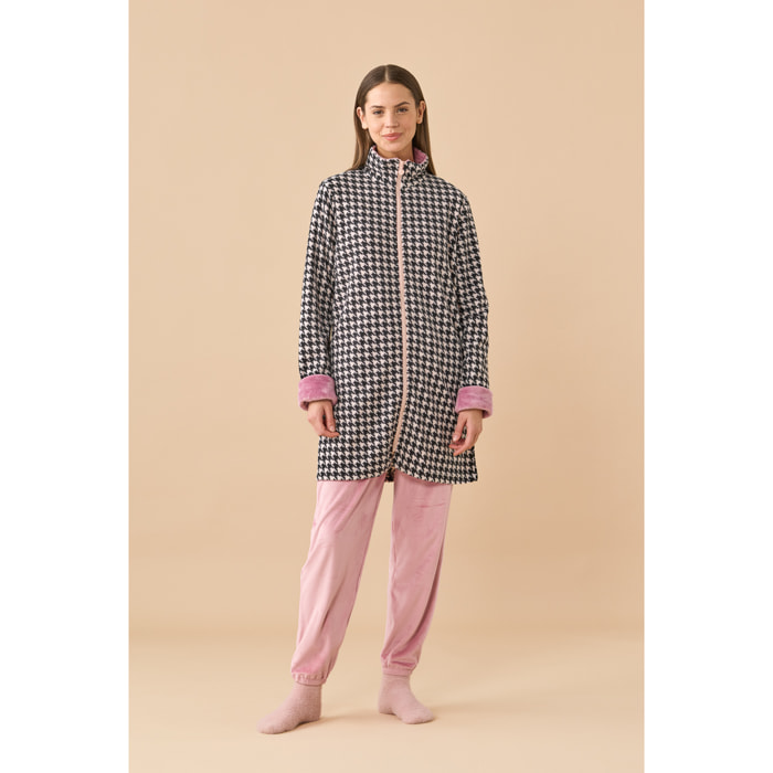 Vestaglia donna micropile articolo poule. Noidinotte