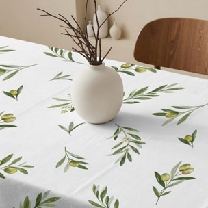 Nappe anti-taches 100% coton Apolo