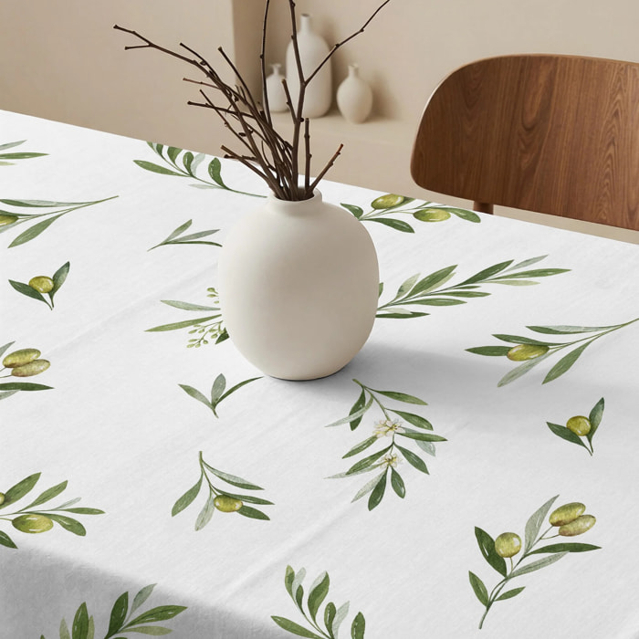 Nappe anti-taches 100% coton Apolo