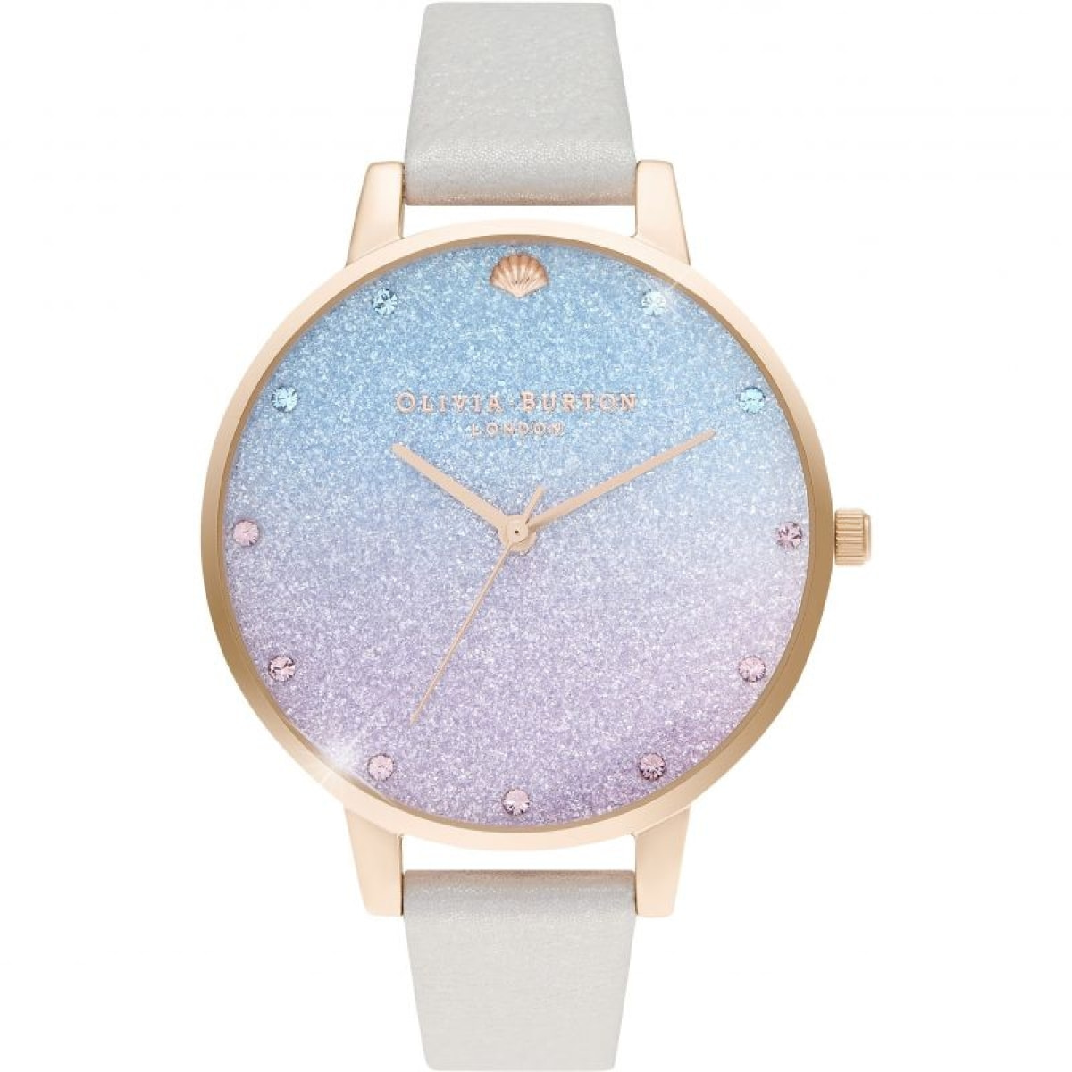 Reloj Olivia Burton OB16US47 Mujer Analogico Cuarzo con Correa de Piel