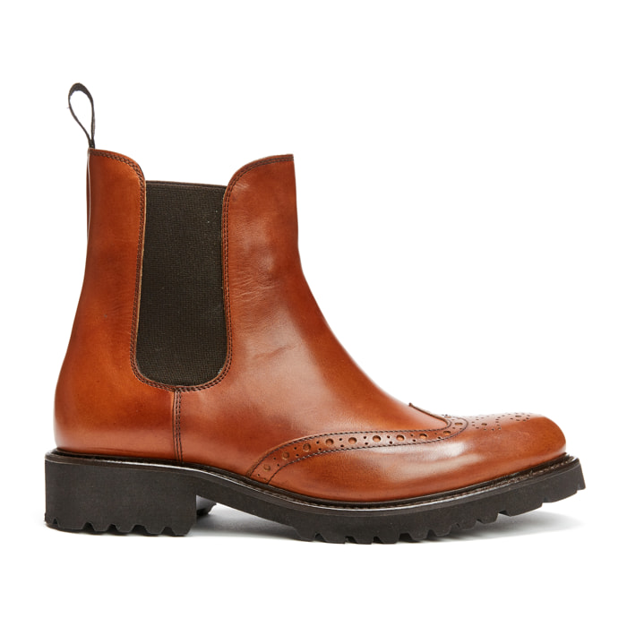 Chelsea boot British Passport marrone tan