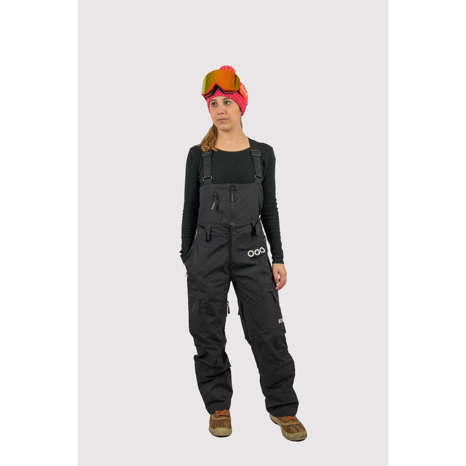 Pantalones ECOExplorer Pants Women marca ECOON - Negro