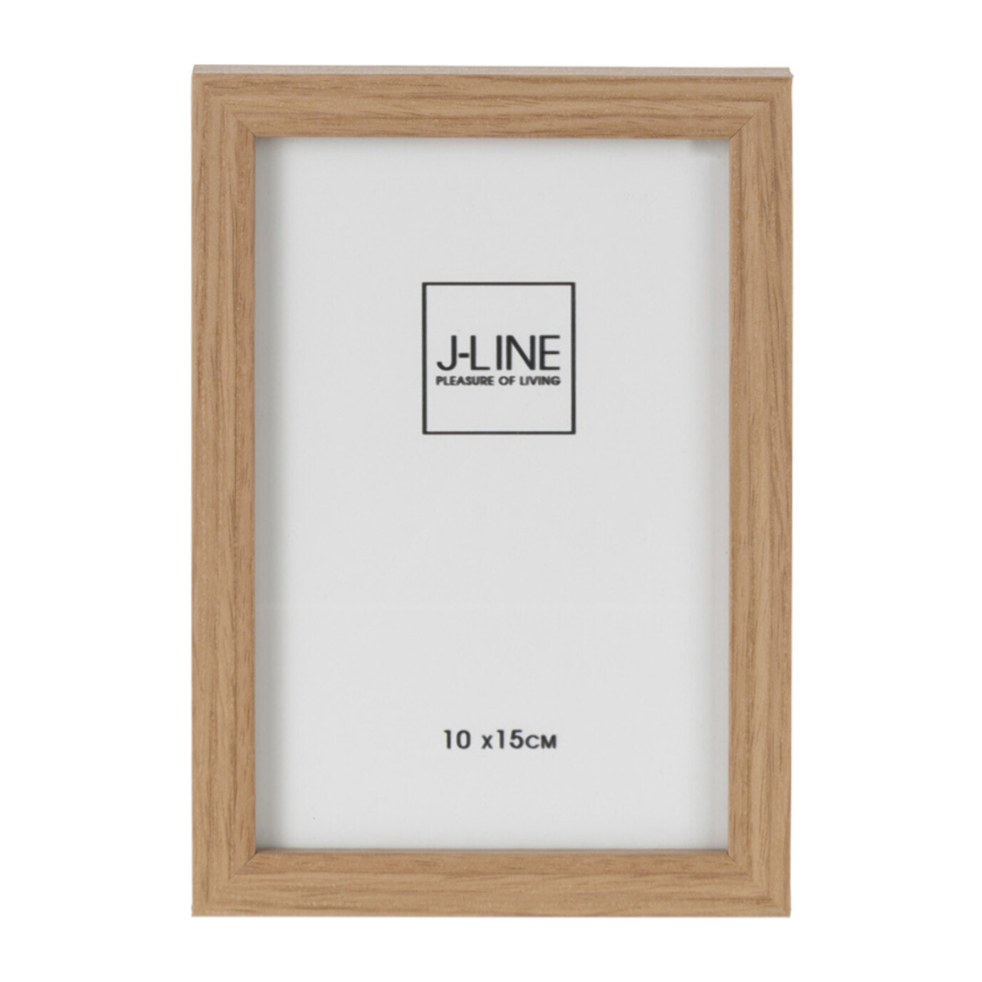 J-Line cadre photo Basic - bois - naturel - extra small - 4 pièces
