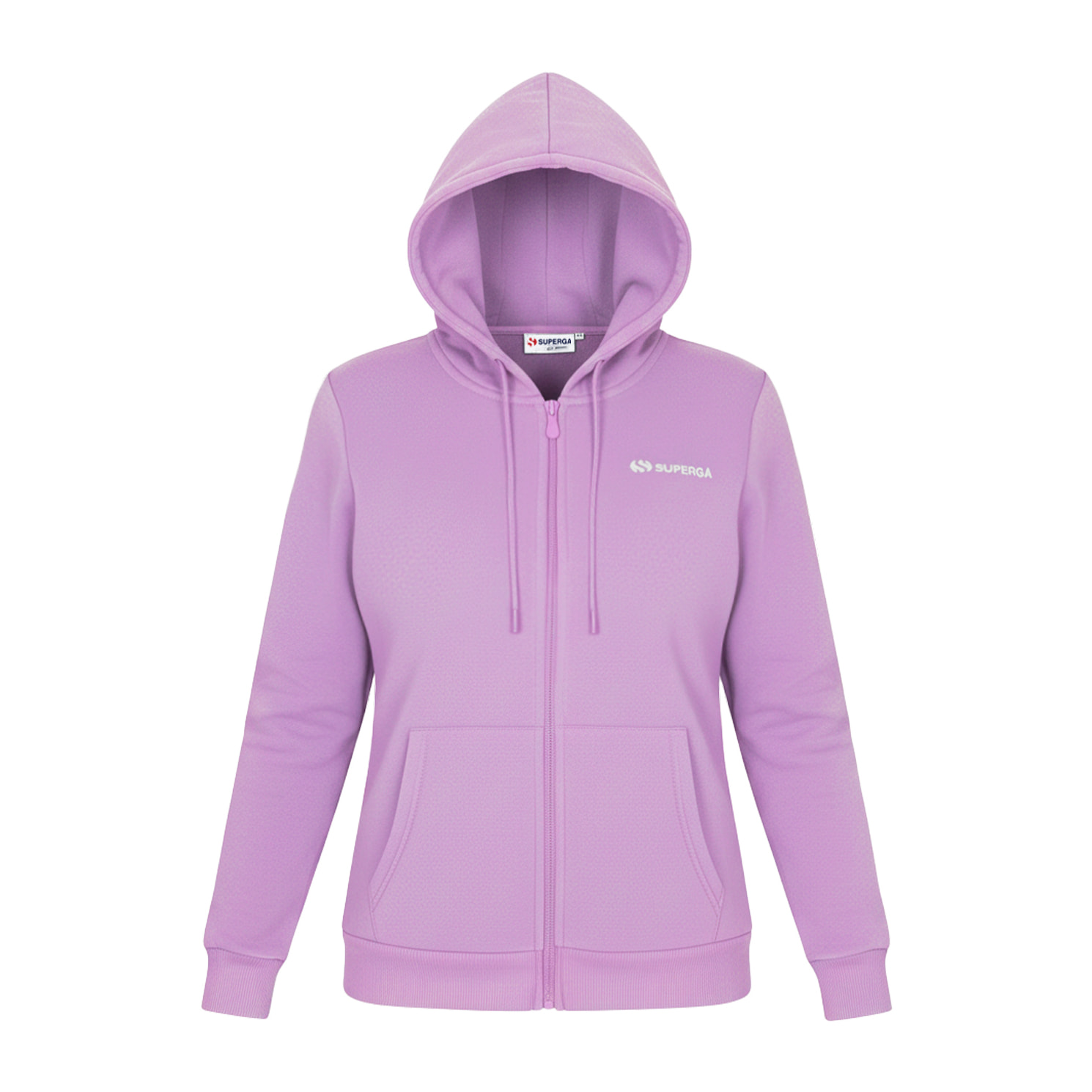 Tuta Donna SUPERGA Cotone Felpato Full Zip