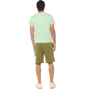 Set completo da uomo con t-shirt e pantaloncino Leone Summer Style