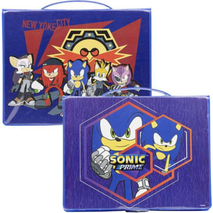 Set Papelería Coloreable Caja Sonic Prime