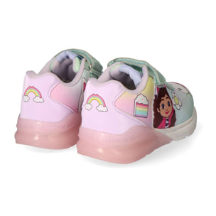 Zapatilla deportiva infantil suela ligera "Gabby´s Dollhouse"