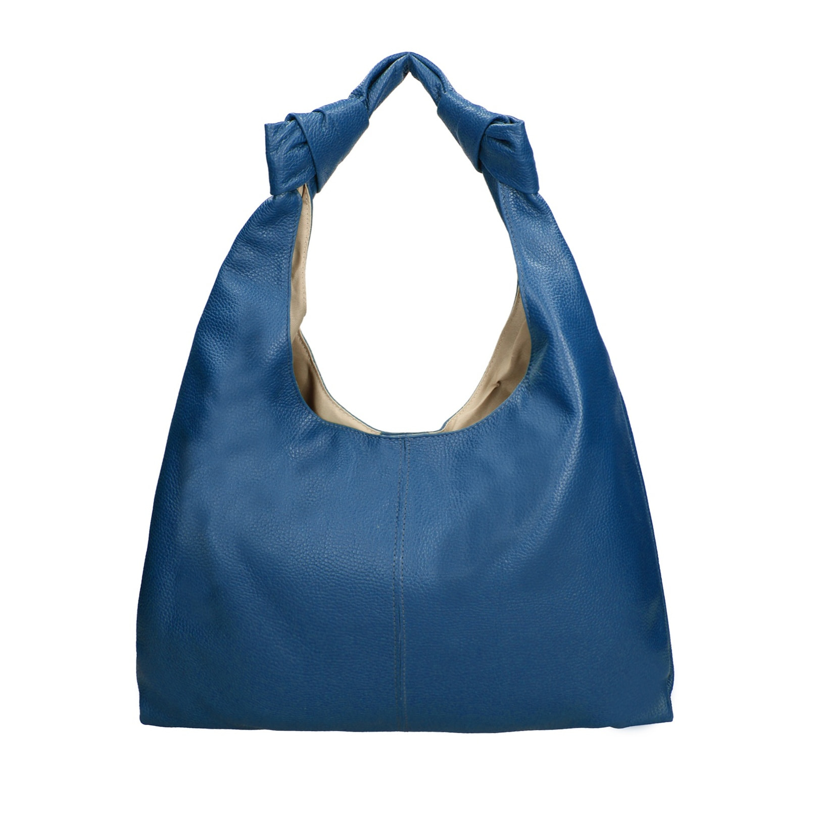 Borsa a spalla da donna Made in Italy - Modello Iduna Lux - 100% pelle - 41.0 x 28.0 x 3.0 cm