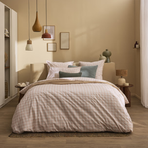 Taie d'oreiller imprimée en percale de coton, CADENCE