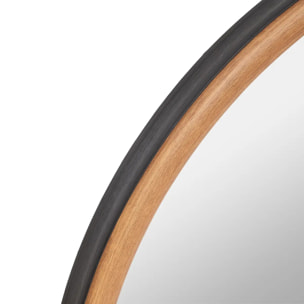 Miroir Tanya arche 68x98cm marron