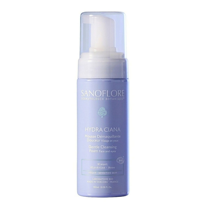 Hydra Ciana - Mousse Démaquillante Douceur 150 ml