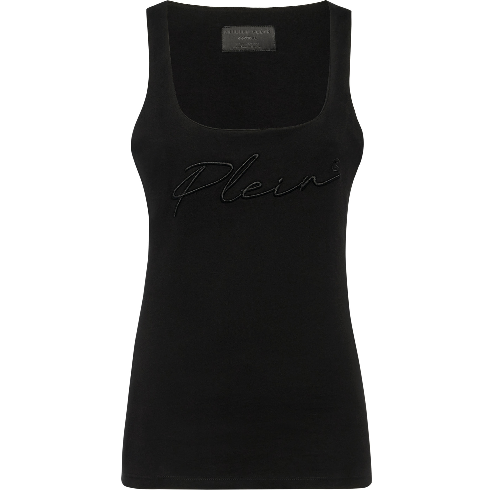 PHILIPP PLEIN Camiseta de tirantes SIGNATURE