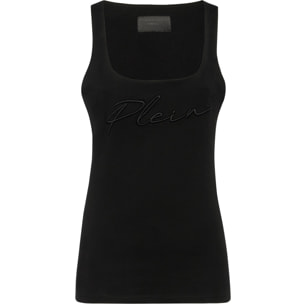 PHILIPP PLEIN Camiseta de tirantes SIGNATURE