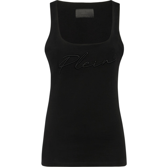 PHILIPP PLEIN Camiseta de tirantes SIGNATURE