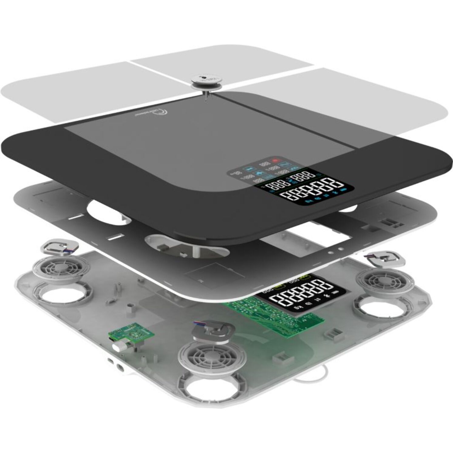 Pèse personne impédancemètre LITTLE BALANCE Cardio X4 ITO USB - reparable